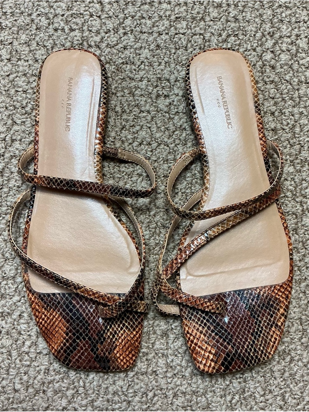 Square Toe Flats